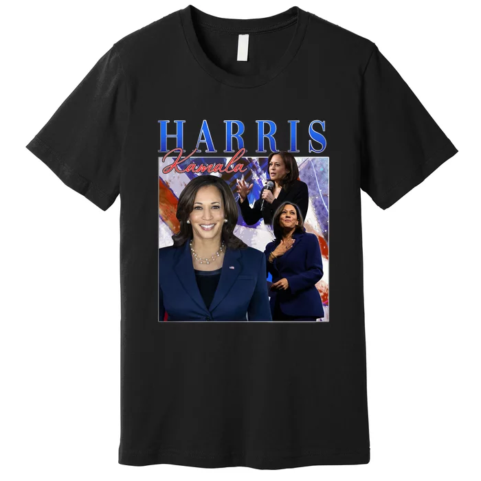 Kamala Harris Inspirational Montage Premium T-Shirt