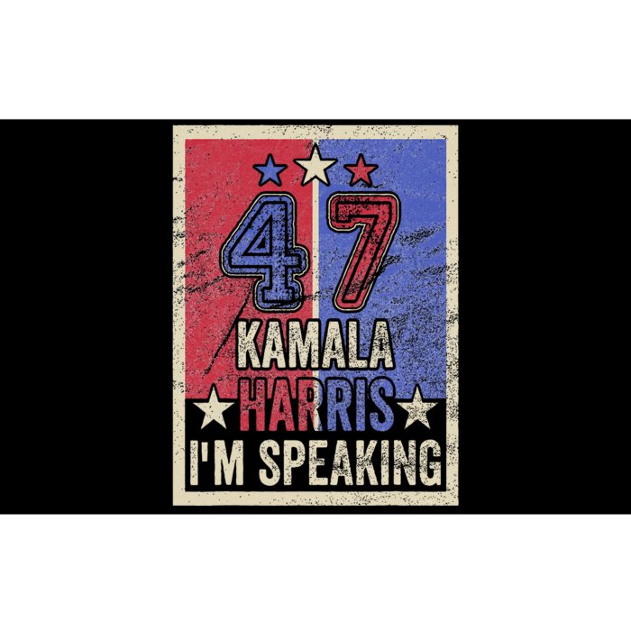 Kamala Harris IM Speaking Quote President Campaign 2024 Bumper Sticker