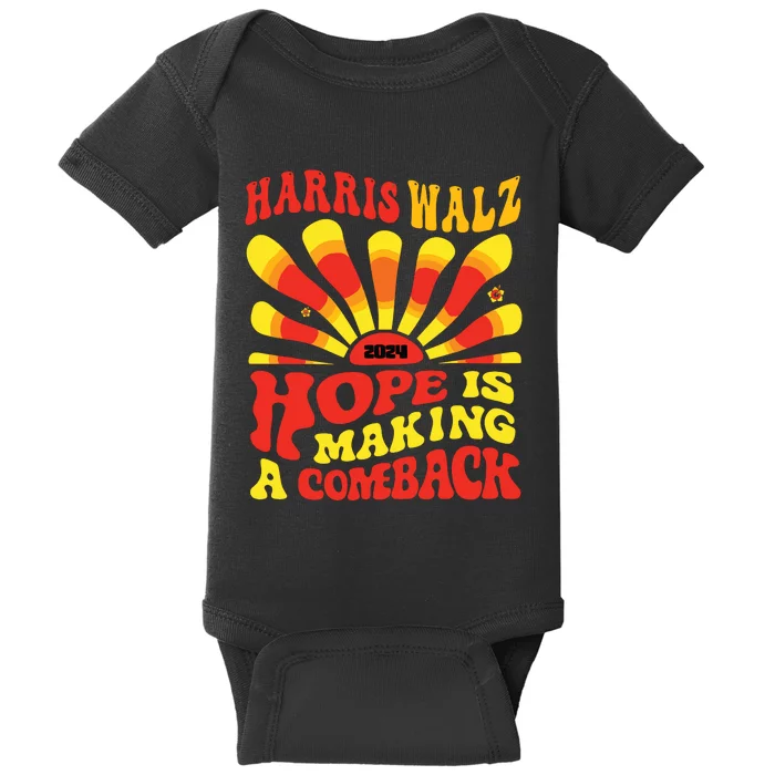 Kamala Hope Is Making A Comeback Groovy Baby Bodysuit