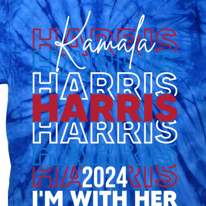 Kamala Harris IM With Her For President 2024 Gift Tie-Dye T-Shirt