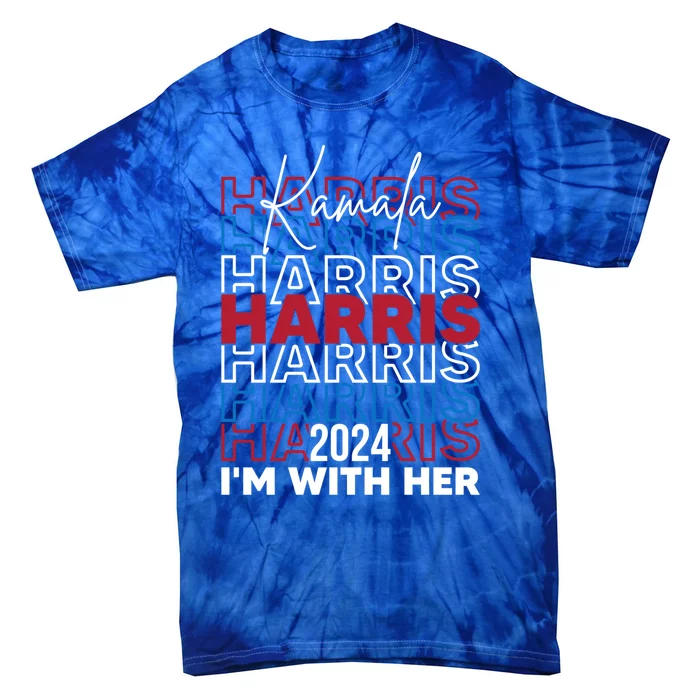 Kamala Harris IM With Her For President 2024 Gift Tie-Dye T-Shirt