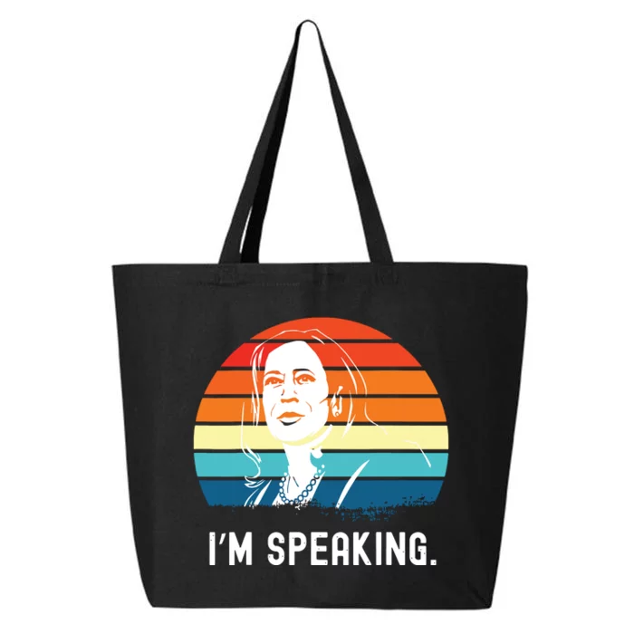 Kamala Harris Im Speaking Madam Vice President 25L Jumbo Tote