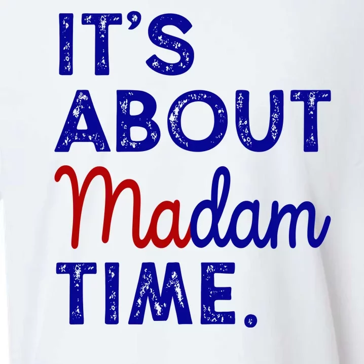 Kamala Harris Its About Madam Time 2024 Election Sueded Cloud Jersey T-Shirt