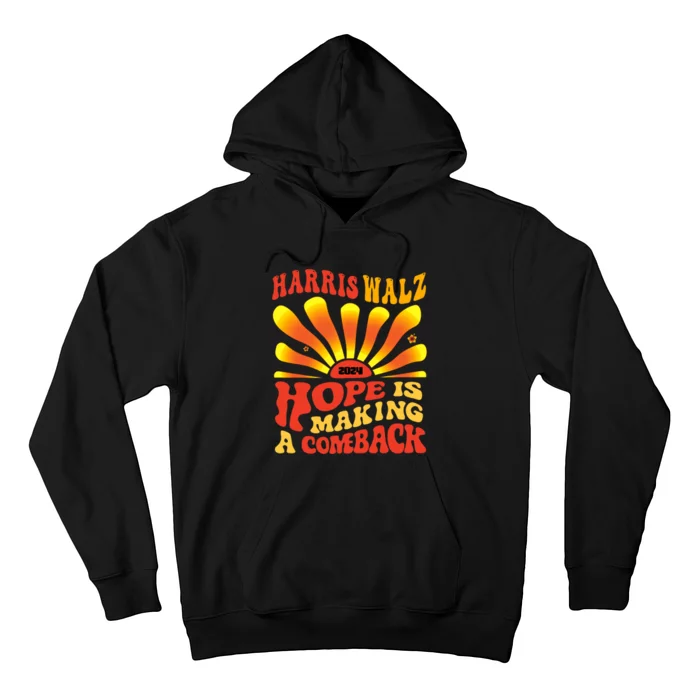 Kamala Hope Is Making A Comeback Groovy Hoodie