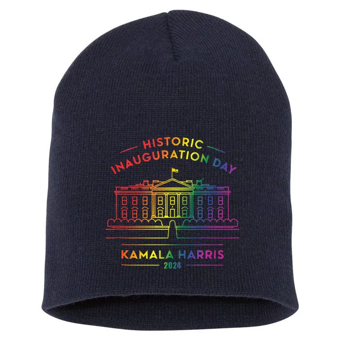 Kamala Harris Inauguration Day 2024 First Female President Short Acrylic Beanie