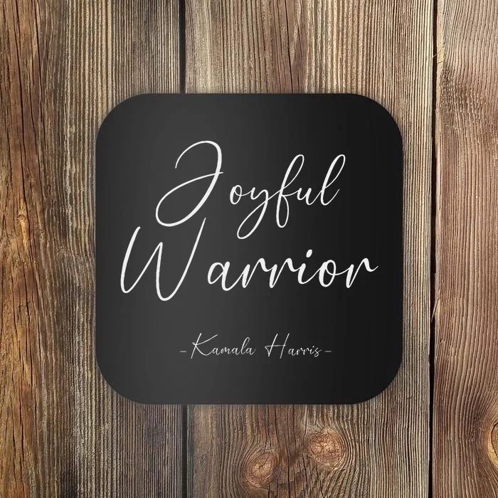 Kamala Harris Joyful Warrior Kamala Harris 2024 Coaster