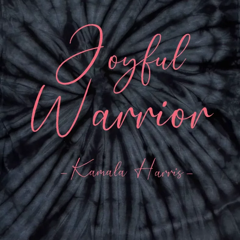 Kamala Harris Joyful Warrior Kamala Harris 2024 Tie-Dye T-Shirt