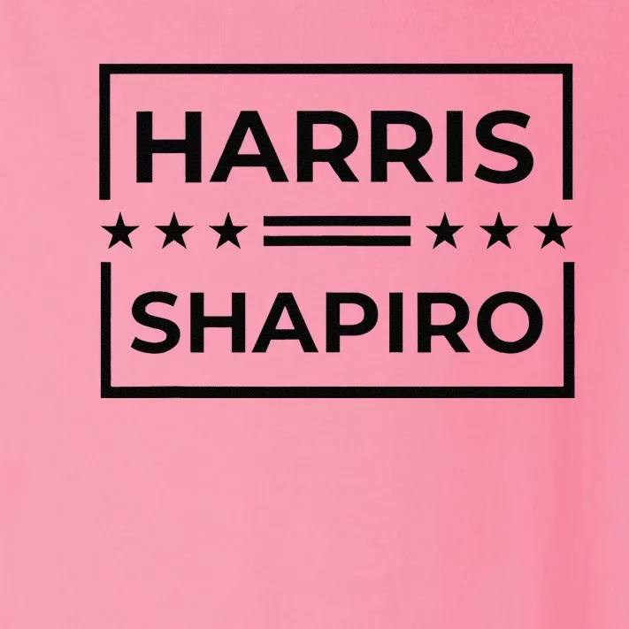 Kamala Harris Josh Shapiro 2024 Toddler Long Sleeve Shirt