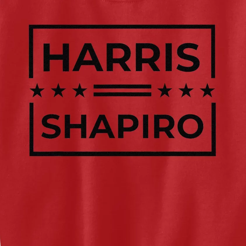 Kamala Harris Josh Shapiro 2024 Kids Sweatshirt