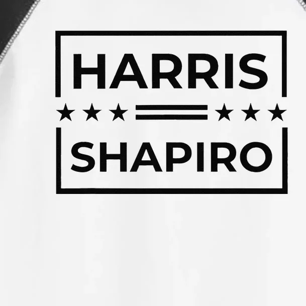 Kamala Harris Josh Shapiro 2024 Toddler Fine Jersey T-Shirt