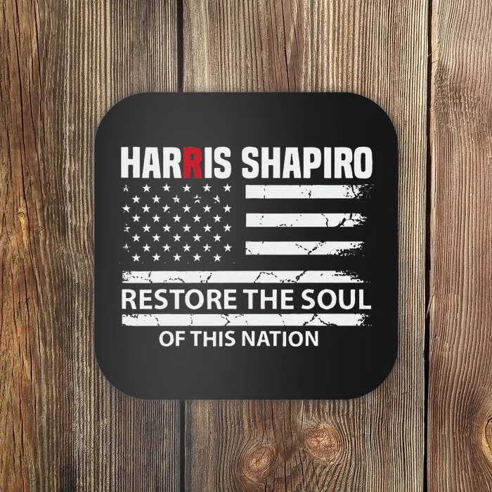 Kamala Harris Josh Shapiro Restore The Soul Of This Nation Coaster