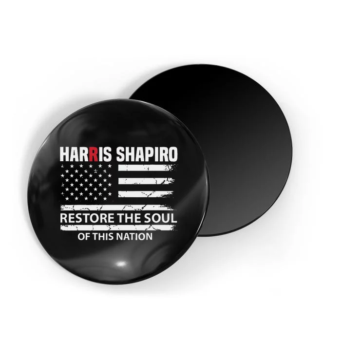 Kamala Harris Josh Shapiro Restore The Soul Of This Nation Magnet