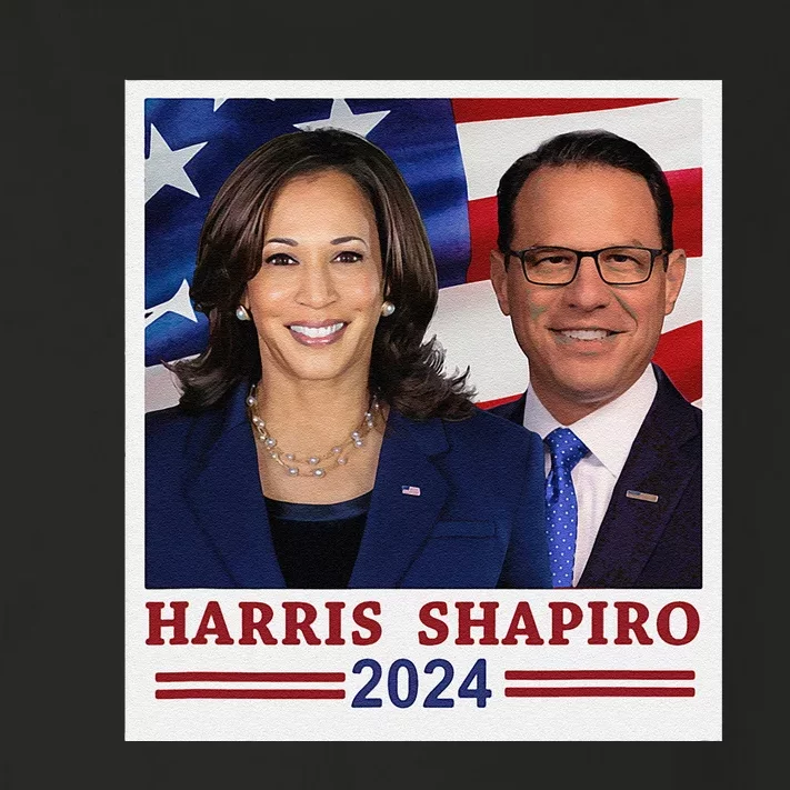 Kamala Harris Josh Shapiro 2024 President Campaign Vp Toddler Long Sleeve Shirt