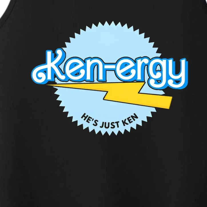 Kenergy Hes Just Ken Inspired By Barb!e Movie Kenergy Bar Bie Performance Tank