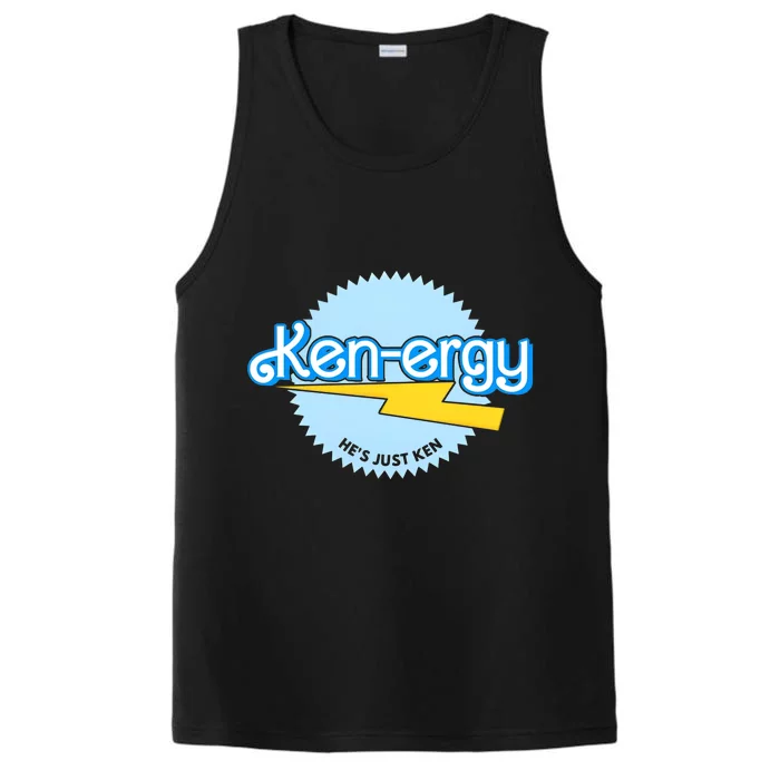 Kenergy Hes Just Ken Inspired By Barb!e Movie Kenergy Bar Bie Performance Tank