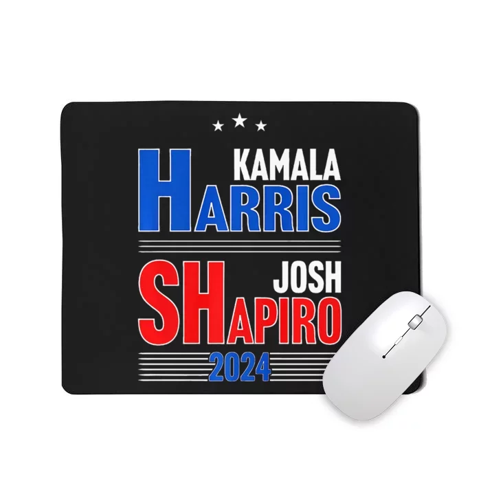 Kamala Harris Josh Shapiro 2024 Funny Harris Shapiro 24 Premium Mousepad