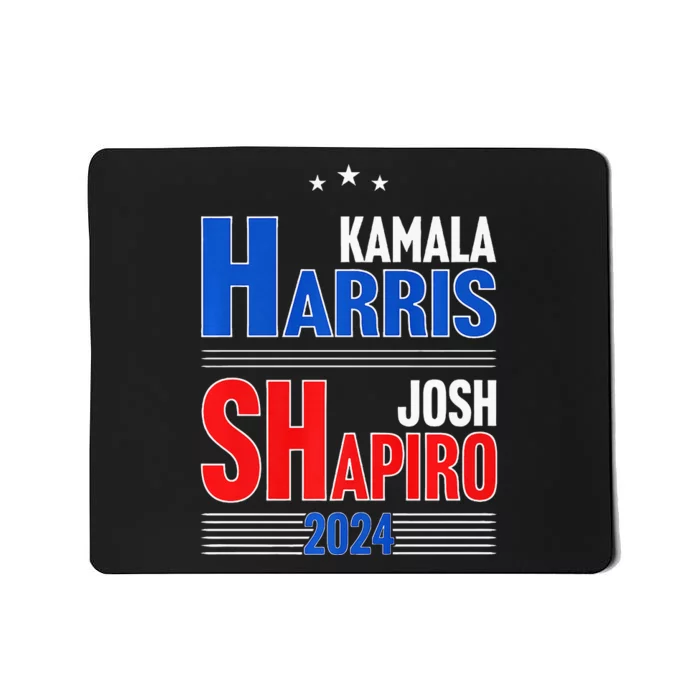 Kamala Harris Josh Shapiro 2024 Funny Harris Shapiro 24 Premium Mousepad