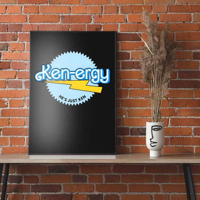 Kenergy Hes Just Ken Inspired By Barb!e Movie Kenergy Bar Bie Poster