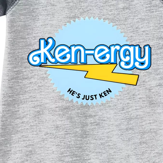 Kenergy Hes Just Ken Inspired By Barb!e Movie Kenergy Bar Bie Infant Baby Jersey Bodysuit