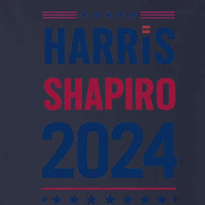 Kamala Harris & Josh Shapiro Presidential Campaign Support Toddler Long Sleeve Shirt