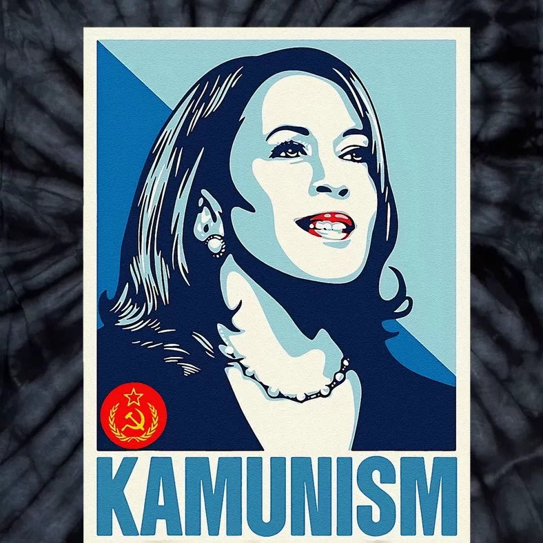 Kamala Harris Kamunism Kamala The Kommunist Communist 2024 Tie-Dye T-Shirt