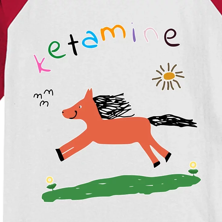 Ketamine Horse Kids Colorblock Raglan Jersey