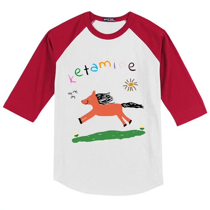 Ketamine Horse Kids Colorblock Raglan Jersey