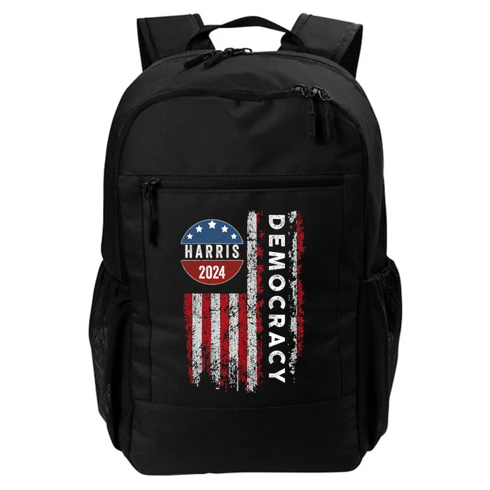 Kamala Harris Kamala 2024 Us Flag Democratic President Daily Commute Backpack