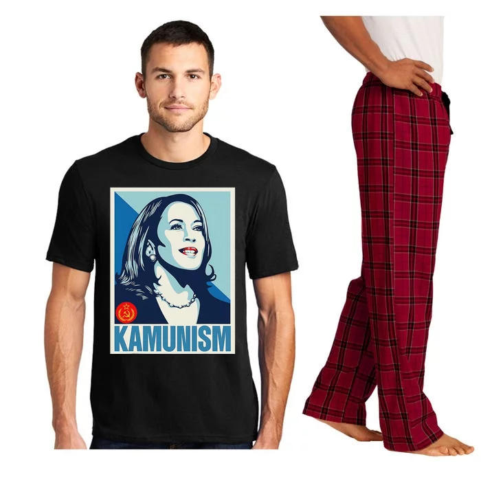 Kamala Harris Kamunism Kamala The Kommunist Communist 2024 Pajama Set