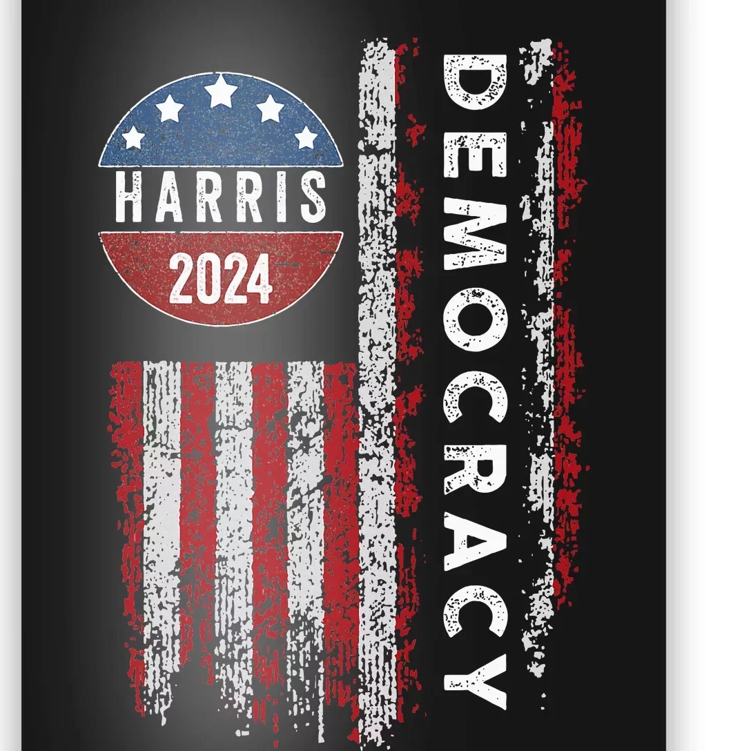 Kamala Harris Kamala 2024 Us Flag Democratic President Poster