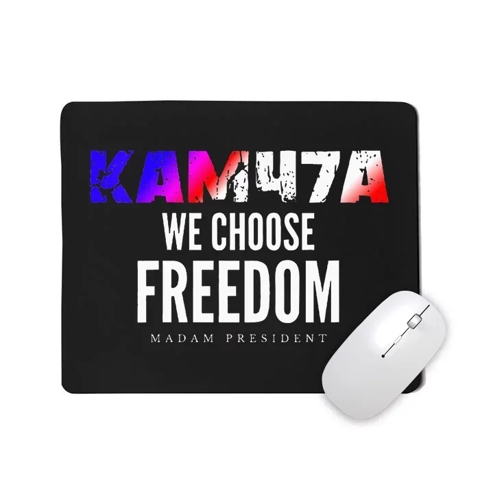 Kamala Harris Kelly Yes We Kam 2024 Election Mousepad