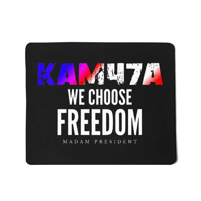 Kamala Harris Kelly Yes We Kam 2024 Election Mousepad