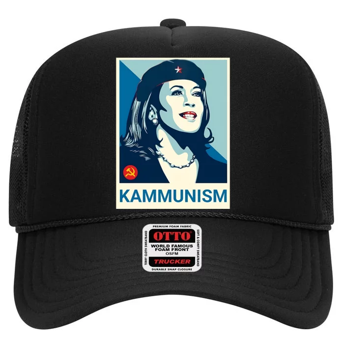 Kalama Harris Kammunism High Crown Mesh Trucker Hat