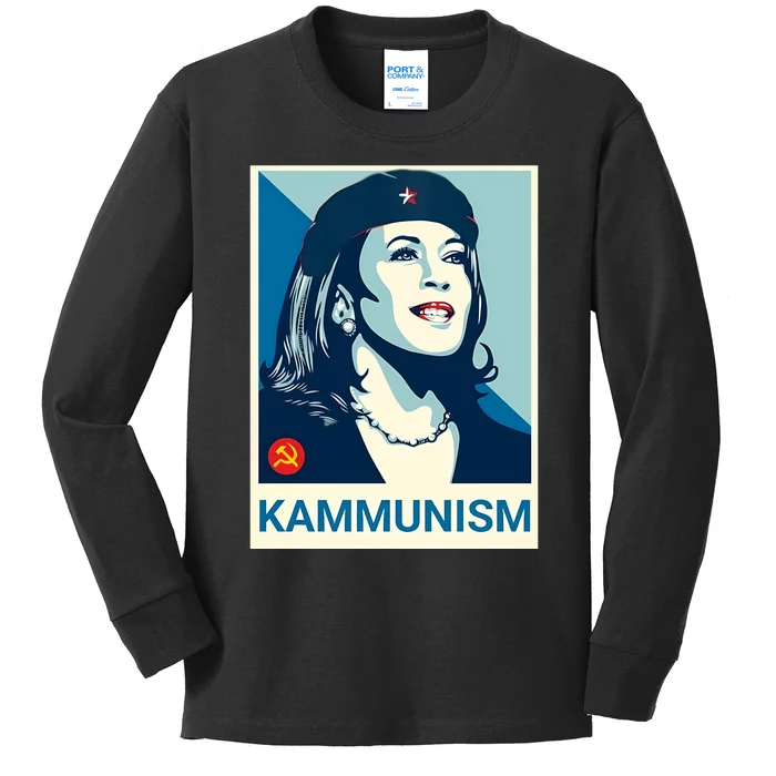 Kalama Harris Kammunism Kids Long Sleeve Shirt