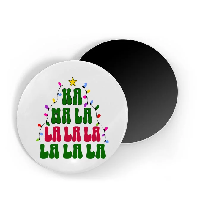 Kamala Harris Ka Ma La La La Christmas Tree Xmas Carol Magnet