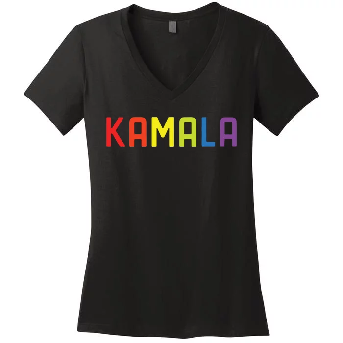 Kamala Harris Women's V-Neck T-Shirt