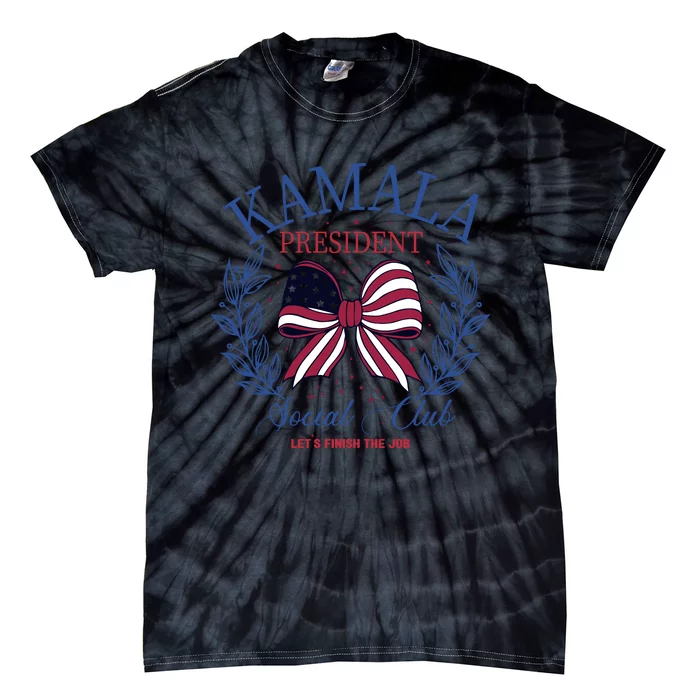 Kamala Harris Tie-Dye T-Shirt