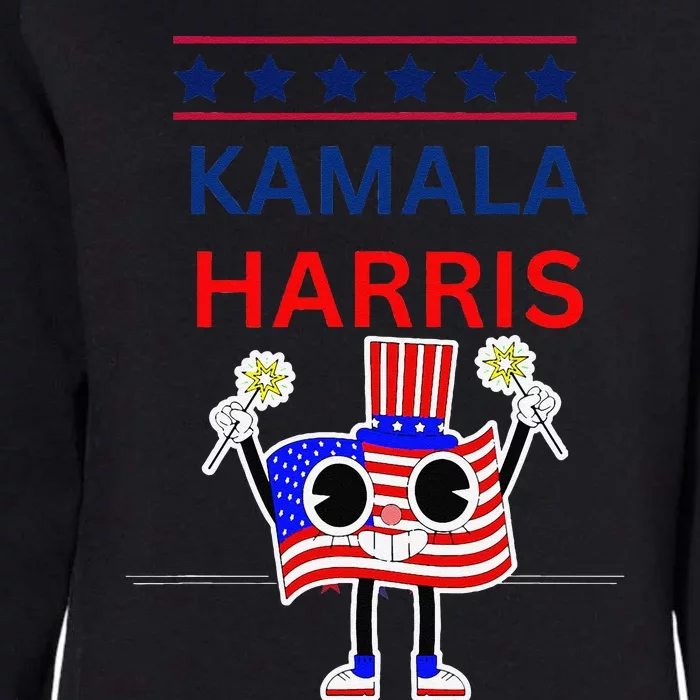 Kamala Harris Womens California Wash Sweatshirt