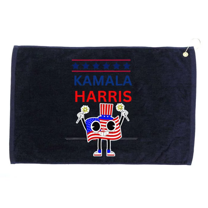 Kamala Harris Grommeted Golf Towel