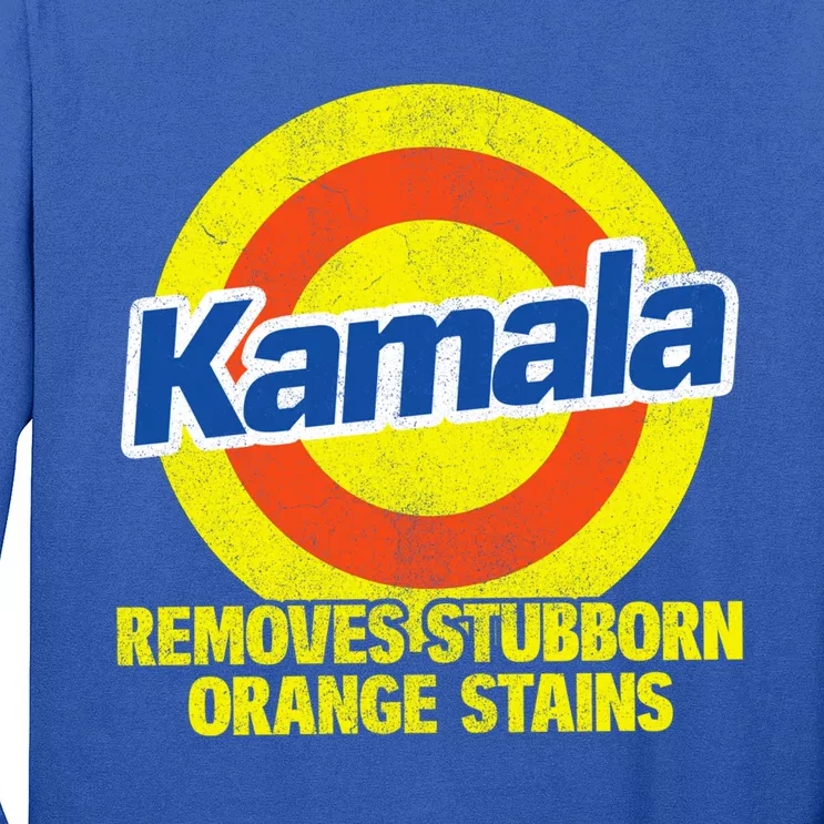 Kamala Harris Kamala Removes Stubborn Orange Stains Cute Gift Long Sleeve Shirt