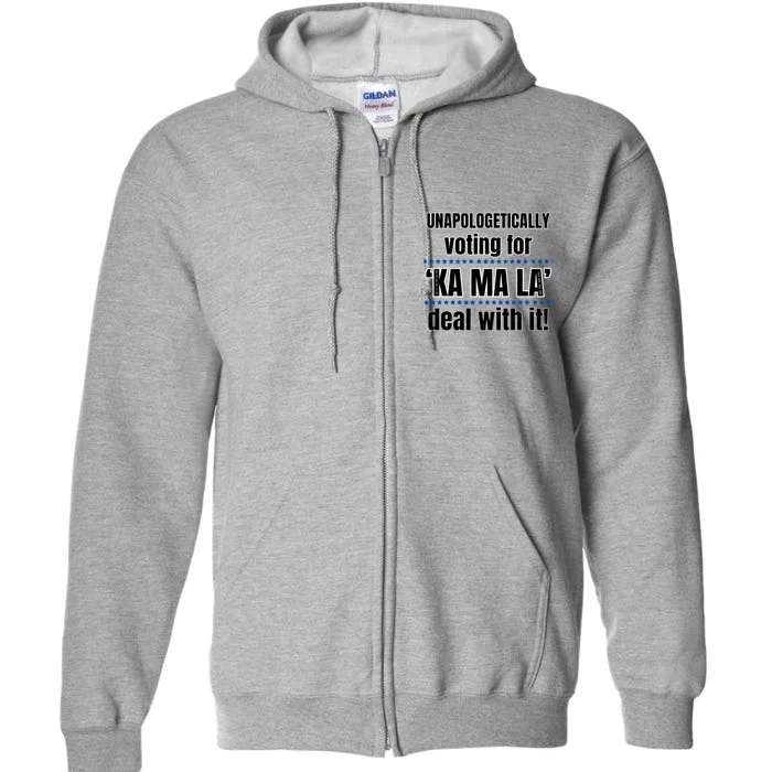 Kamala Harris Full Zip Hoodie