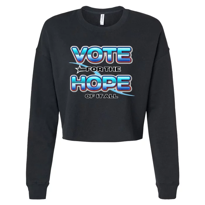 Kamala Harris Cropped Pullover Crew