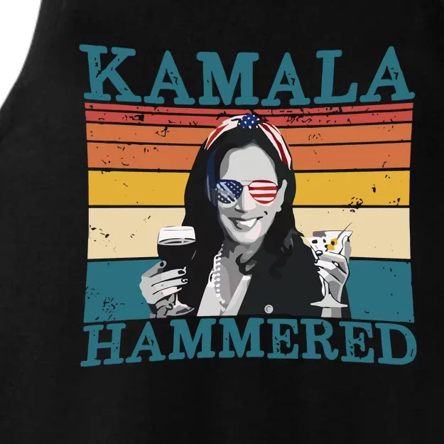 Kamala Hammered Ladies Tri-Blend Wicking Tank