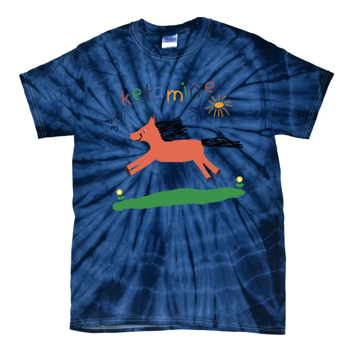 Ketamine Horse Tie-Dye T-Shirt