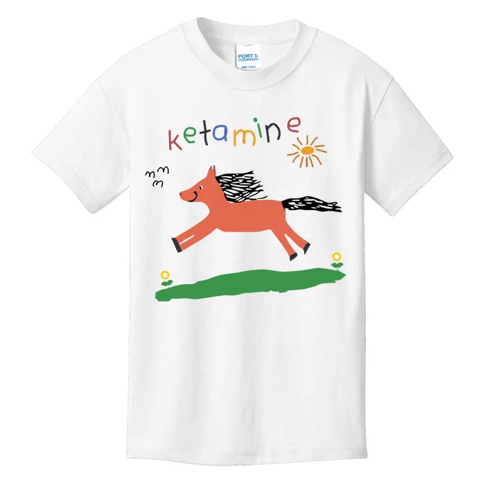 Ketamine Horse Kids T-Shirt