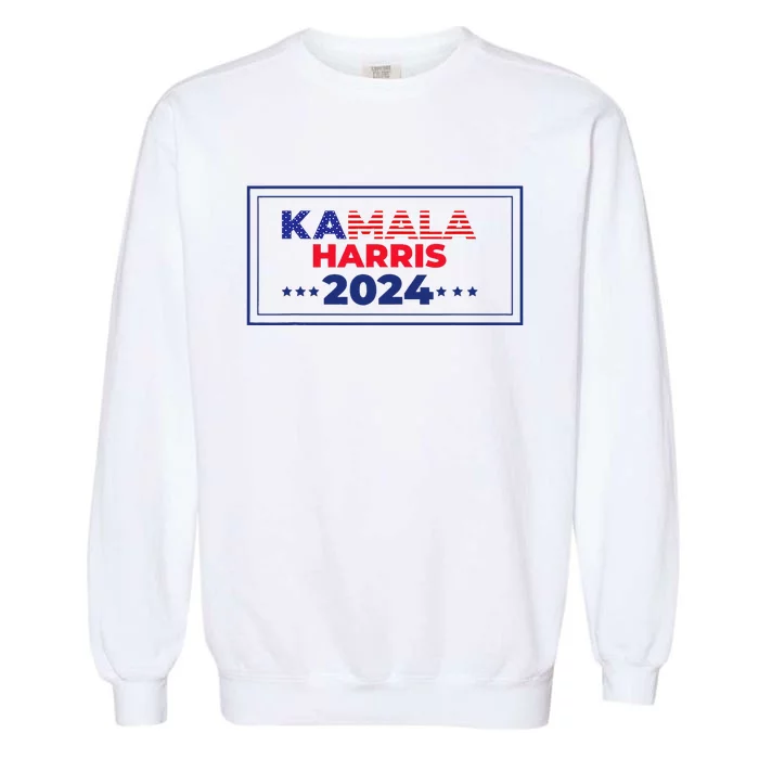 Kamala Harris La 2024election 2024 Garment-Dyed Sweatshirt