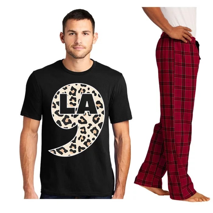 Kamala Harris Leopard Comma La Pajama Set