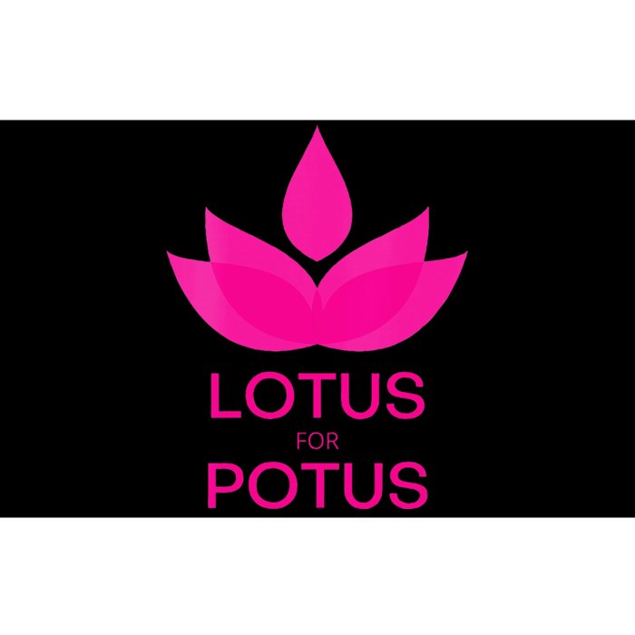 Kamala Harris Lotus For Potus October 2024 Bumper Sticker