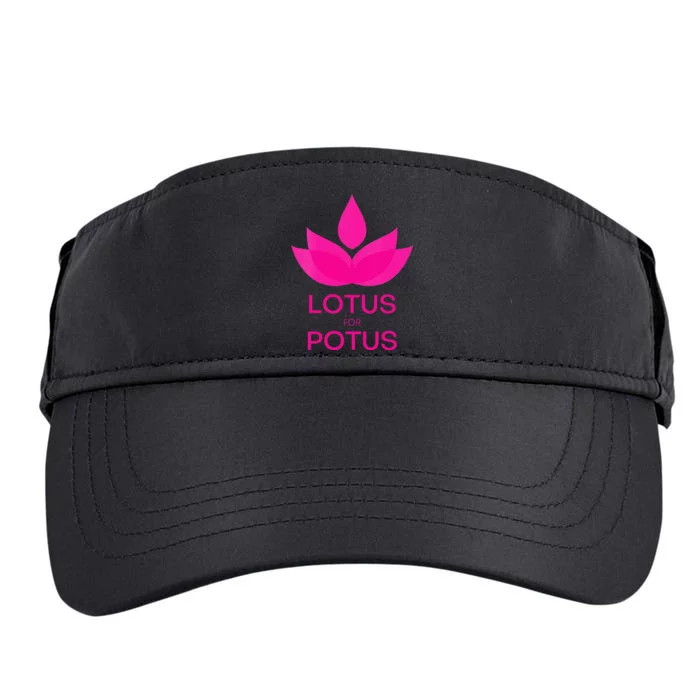 Kamala Harris Lotus For Potus October 2024 Adult Drive Performance Visor