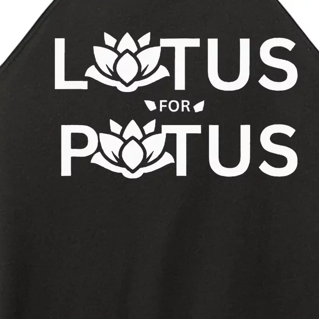 Kamala Harris Lotus For Potus Women’s Perfect Tri Rocker Tank